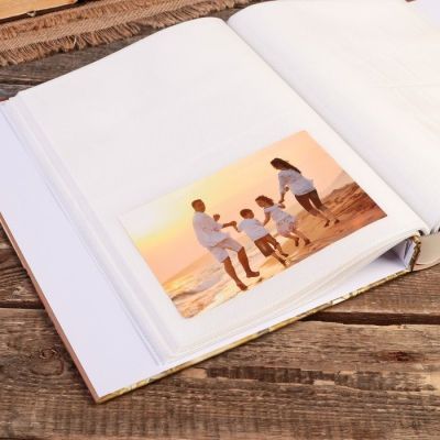 Фотоальбом на 200 фото 13х18 см "Цветы и мельница" в коробке МИКС 29,5х23,5х5,5 см