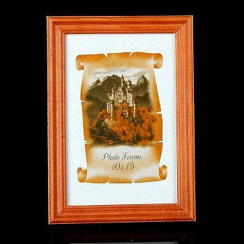 Фоторамка 10х15 см "Красное дерево"