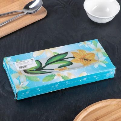 Подставка под ложку 25х10х2,5 см "Лилия"