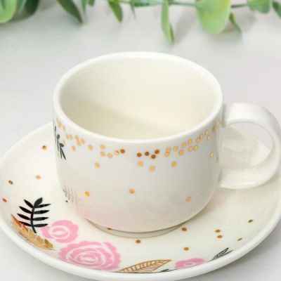 Кофейная пара "Розы", 140 мл