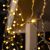 Гирлянда «Бахрома» 3 × 0.6 м, IP44, УМС, прозрачная нить, 160 SMD-LED, свечение тёплое белое, 220 В