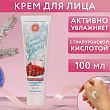 Крем для лица "Зима в твоем сердечке", с гиалуроновой кислотой, 100 мл