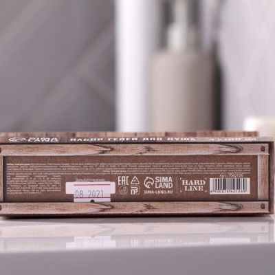 Набор «Защитнику отечества» мини гели для душа алкоголь 4 х 100 мл