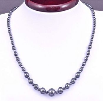 Бусы Гематит "Клюковка" арт.П817