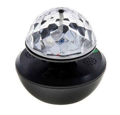 Световой прибор с музыкой (черный)