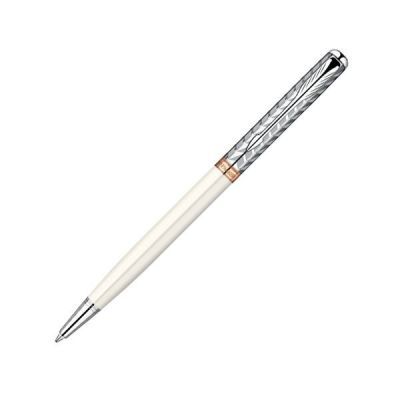 Шариковая ручка Parker Sonnet Metal&Pearl CT Slim (арт - S0947350)