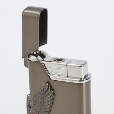 Зажигалка "Орел" в мешочке, пьезо, газ, микс, 6х8 см