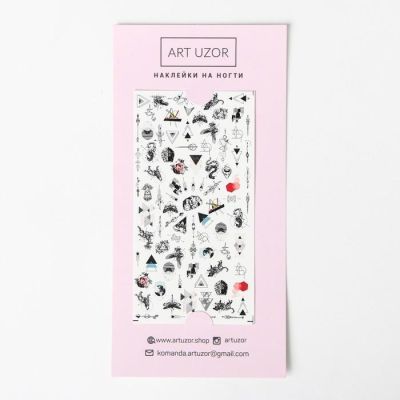 Слайдеры для ногтей Geometry, 10 × 16,5 см