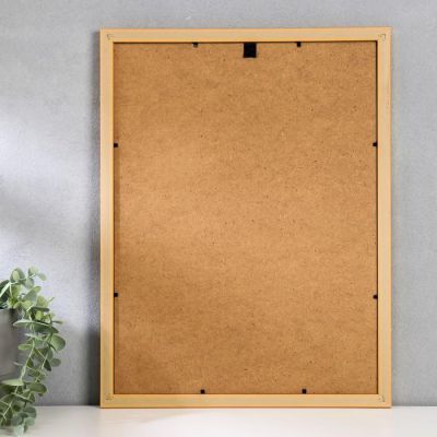 Фоторамка пластик 30х40 "Фредерик" золото 45,6х35,6х1,3 см