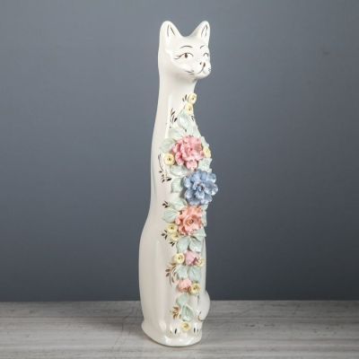 Копилка- статуэтка "Кот", цветная лепка, 46 см, микс