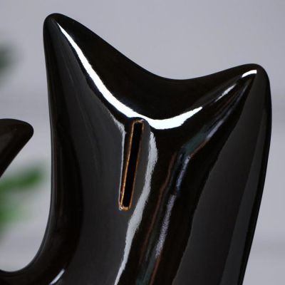 Копилка "Кот Обормот" глянец, 23 см, микс