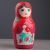 Копилка "Матрёшка", 22 см, КРАСНЫЙ МИКС Копилка "Матрёшка", 22 см, КРАСНЫЙ МИКС