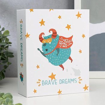 Фотоальбом на 100 фото 10х15 см "Супер-чудище" 18х14х5 см