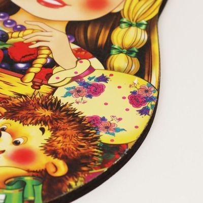 Доска разделочная сувенирная "Матрёшка", любимой дочке, 14,9×23см