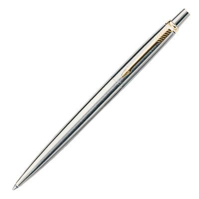 Шариковая ручка Parker Jotter St.Steel GT (арт-К691)