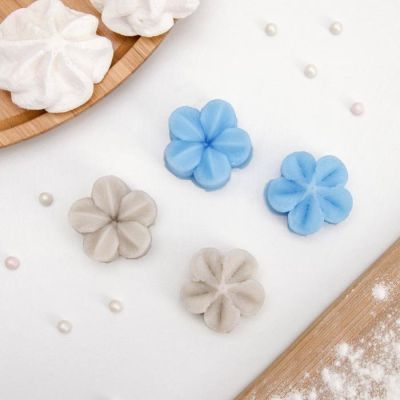 Молд силиконовый «Цветок», 2 части, 4×2,9 см, цвет МИКС