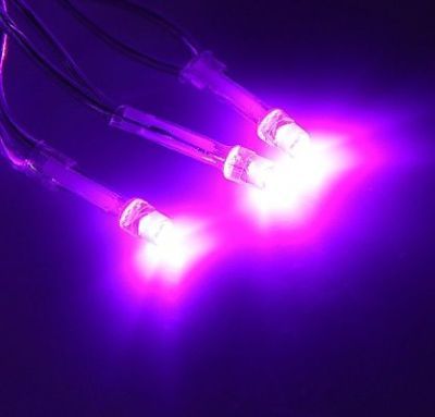 Гирлянда уличная "Метраж" (20 м. нить силикон, фиолет)