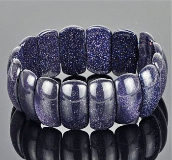 Браслет Авантюрин "Лилу" арт.бНАВ-3(25-13)-16-2