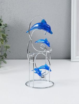 Вечный двигатель "Дельфины" (10 х 8 х 20 см)