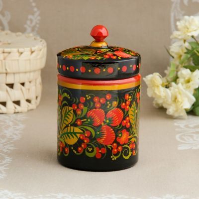 Поставок, 9×17 см, хохлома