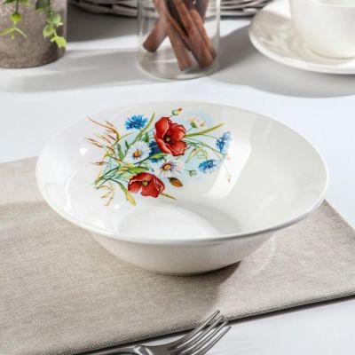 Миска «Полевой букет», 500 мл, d=20 см