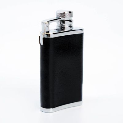 Зажигалка газовая "СССР", пьезо, чёрная 6.5х3.5 см