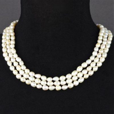 Ожерелье Жемчуг "Камея" арт.П3455