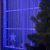 Гирлянда «Занавес» 2 × 3 м, IP44, УМС, тёмная нить, 760 LED, свечение синее, 220 В