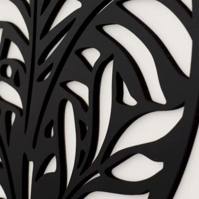 Декоративное панно деревянное "Растение" 39х39(42х42)см