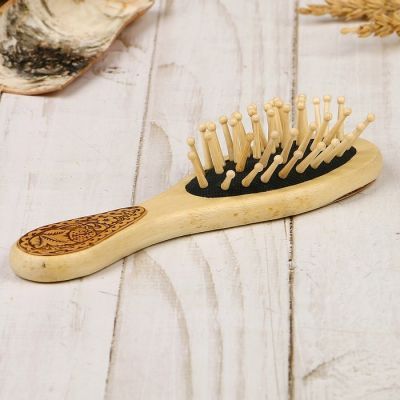 Массажка «Ягоды», 4×15 см см, береста