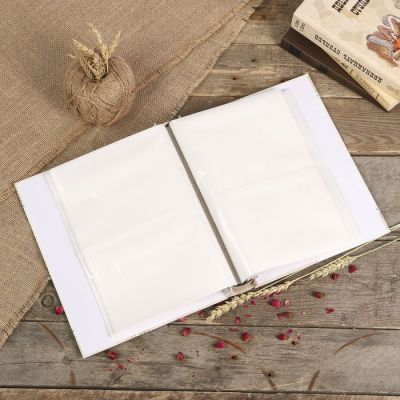 Фотоальбом на 100 фото 13х18 см "Цветы в банке" в коробке МИКС 29,3х23,5х5,7 см