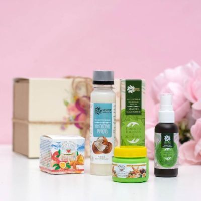 Подарочный набор с органической косметикой, "Заветное желание"