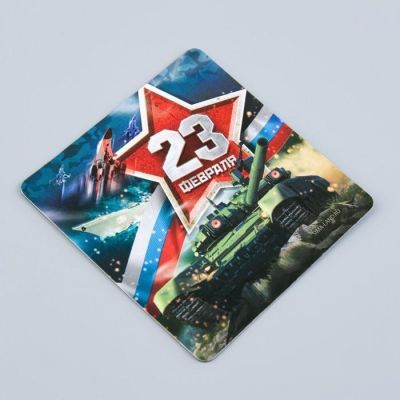 Магнит полимерный «Танк», 7 х 7 см