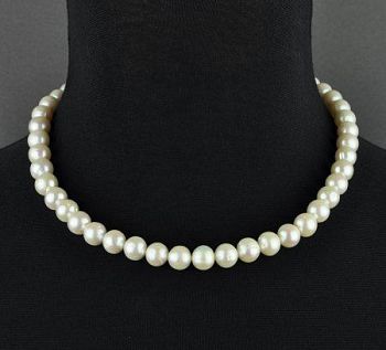 Бусы Жемчуг "Классика №9" арт.НЖМ-1(9)-43-1-8