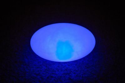 Овальный светильник большой на пульте д/у (50см)