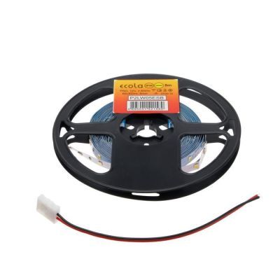 Светодиодная лента Ecola PRO 5 м, IP20, SMD3528, 60 LED/м, 4.8 Вт/м, 12 В, 2800К