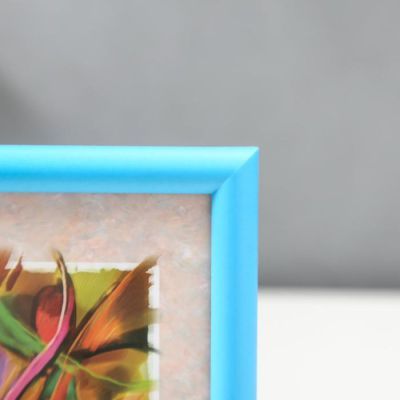 Фоторамка "Бирюзовая" пластик 10х15 см