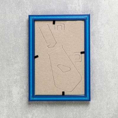 Фоторамка "Синяя" пластик 10х15 см