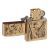 Зажигалка ZIPPO 204B Proud Lion с покрытием Brushed Brass