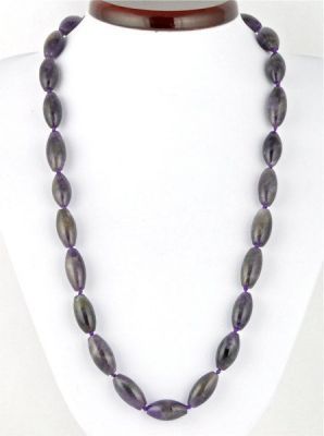 Бусы Аметист "Кассандра" арт.НАМ-17(10-25)-63-3
