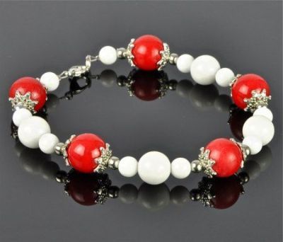 Браслет  "Белый ветер" арт. Б251