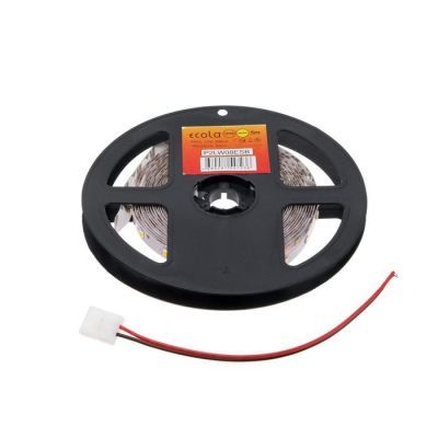 Светодиодная лента Ecola PRO 5 м, IP20, SMD2835, 60 LED/м, 8 Вт/м, 12 В, 2800К