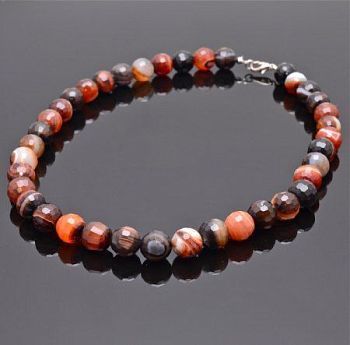 Бусы Сардоникс "Априори №12" арт.НСН-2.1(12)-48-1