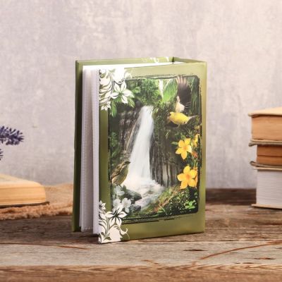 Фотоальбом на 96 фото 10х15 см "Водопад" 18,5х12,5х5,5 см