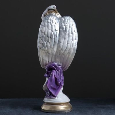 Фигура "Фортуна" белое золото, 63х24см МИКС