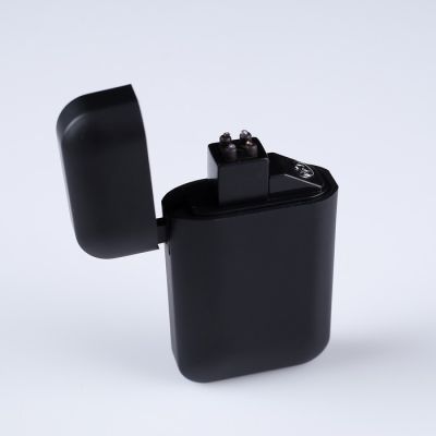 Зажигалка электронная "Классика", дуговая, USB. чёрная