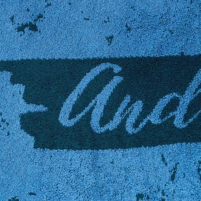 Полотенце именное махровое Этель "Андрей" синий, 50х90см, 100% хлопок, 420гр/м2