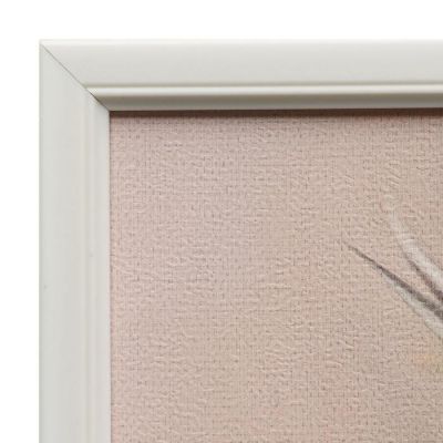 Картина модульная в раме "Белые розы" 60х100 см (2-25х40, 20х53, 30*53)