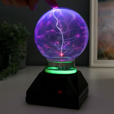 Плазменный шар с напылением, высота 20 см