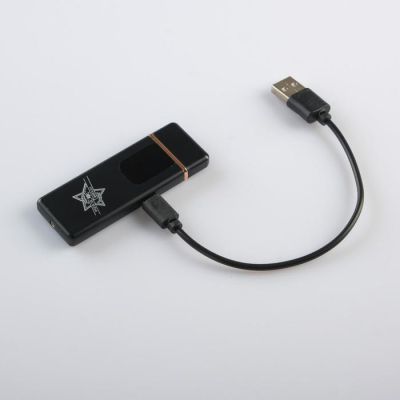 Зажигалка электронная, спиральная, "Лучший во всём!" 3х7.3 см. USB